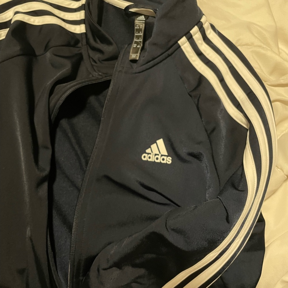 Adidas women’s jacket navy M